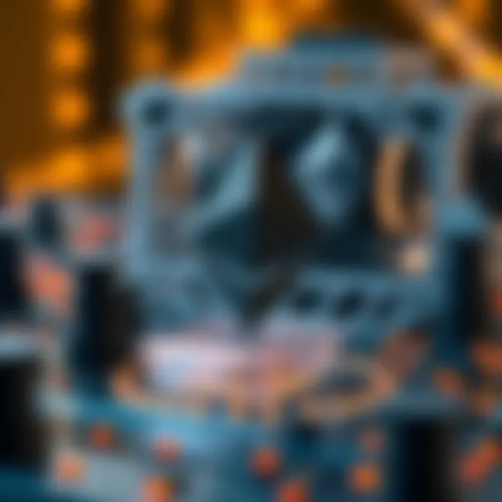 Visual depiction of Ethereum's technological features