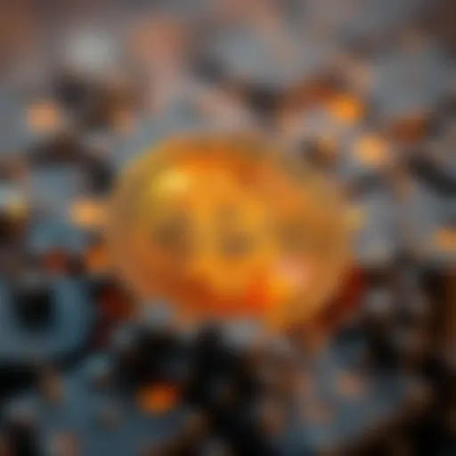 Conceptual representation of decentralization in finance