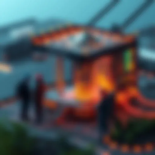 Everscale Technical Architecture Illustration showcasing the technical architecture of Everscale blockchain