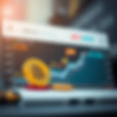 Graph illustrating factors affecting Bitcoin prices