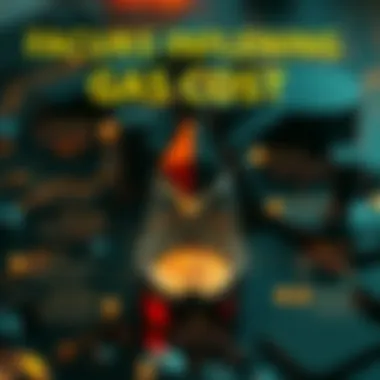 Infographic showing factors influencing gas costs