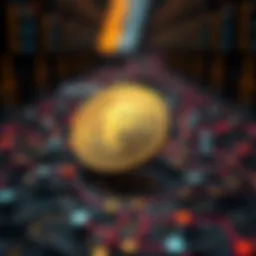 Visual representation of Filecoin blockchain technology