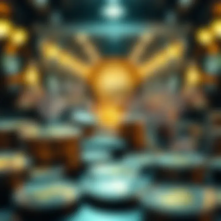 Infographic showing the relationship between FinCEN and the crypto industry