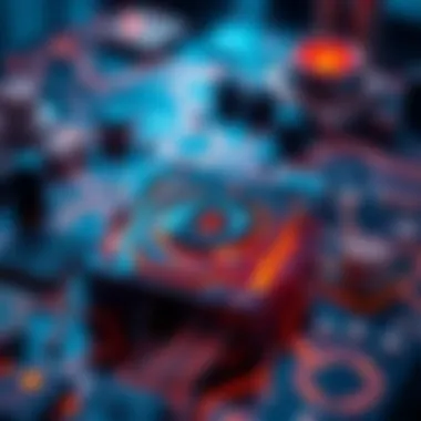 Future Innovations in Cryptographic Technology Futuristic depiction of technological advancements in encryption for cryptocurrency