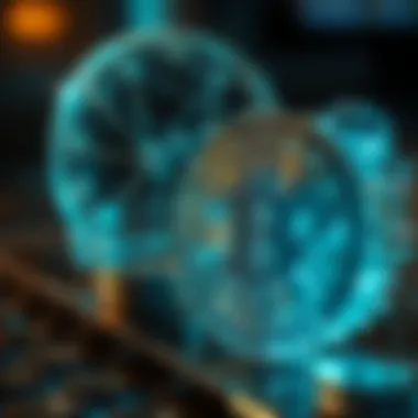 Artistic interpretation of the future of digital currency