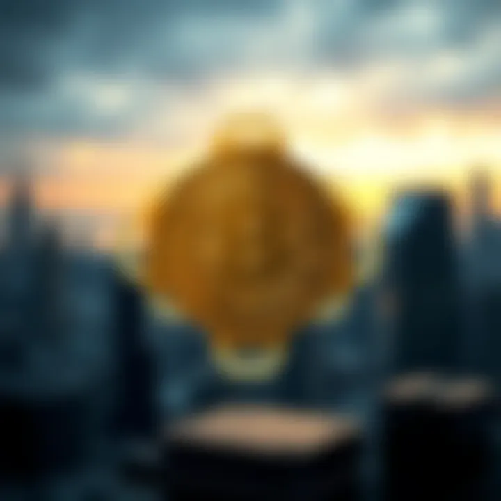 Imagery depicting future trends in technology driven by consensus in cryptocurrency