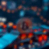 Conceptual illustration of gas fees in blockchain transactions