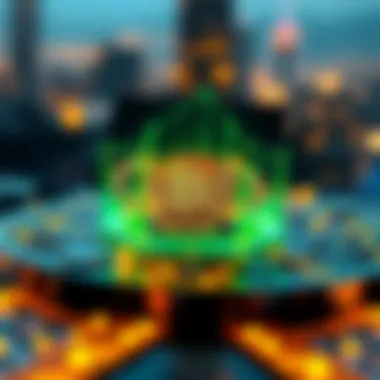 Graphical representation of GND protocol's impact on cryptocurrency ecosystem