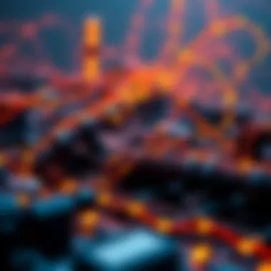 Visual analysis of the impact of consensus on the evolution of blockchain technologies