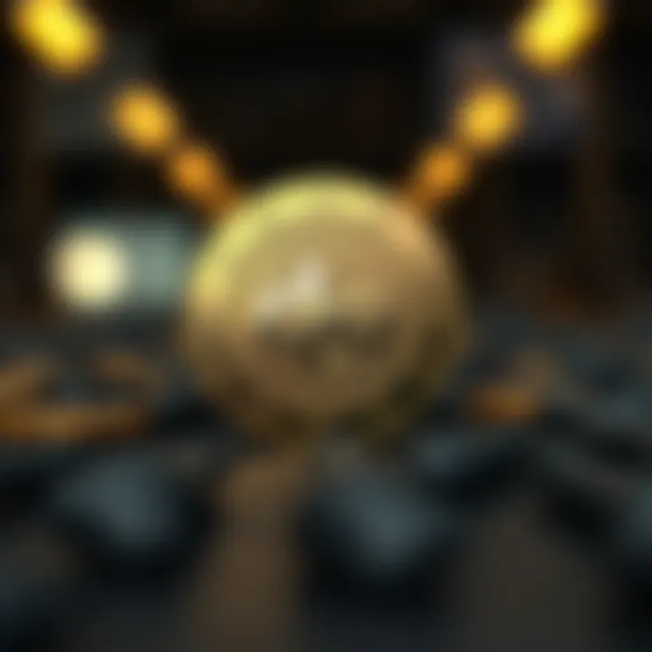 Symbol of Infinity Token representing innovation in cryptocurrency