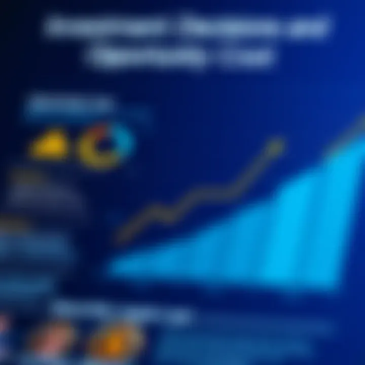 Investment Decisions and Opportunity Cost Infographic illustrating the impact of opportunity cost on investments
