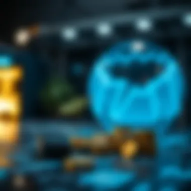 Abstract visualization of risks and opportunities in investment