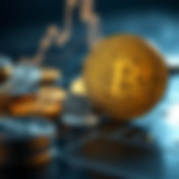 Conceptual image illustrating investment strategies using ARPA and USDT tokens.