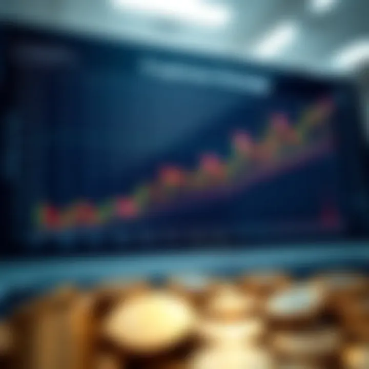 Chart illustrating investment strategies in cryptocurrency