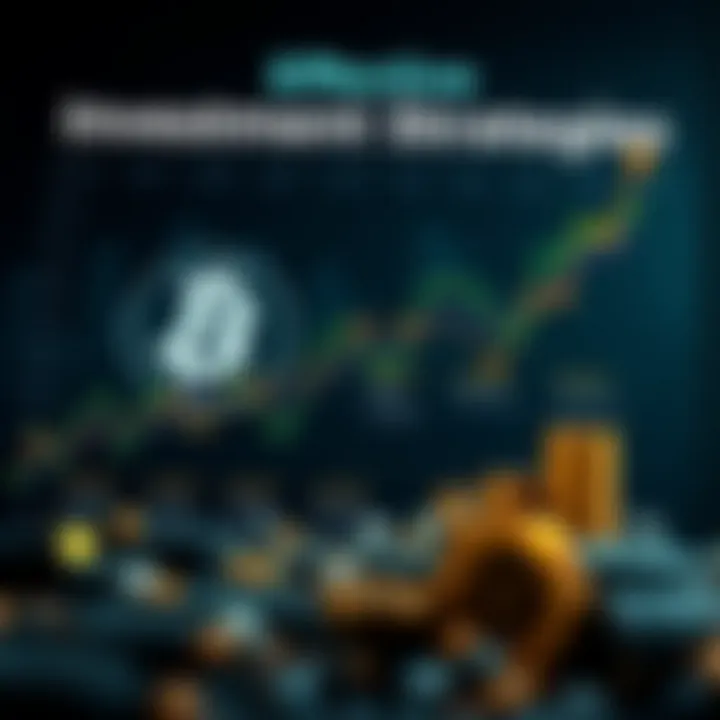 Infographic illustrating investment strategies for Bitcoin