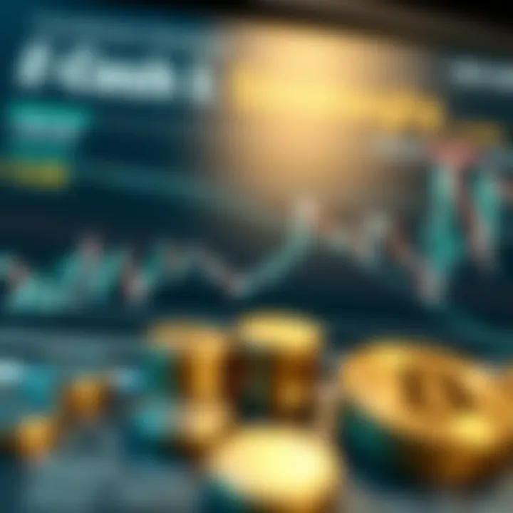 Investment strategy chart for cryptocurrency