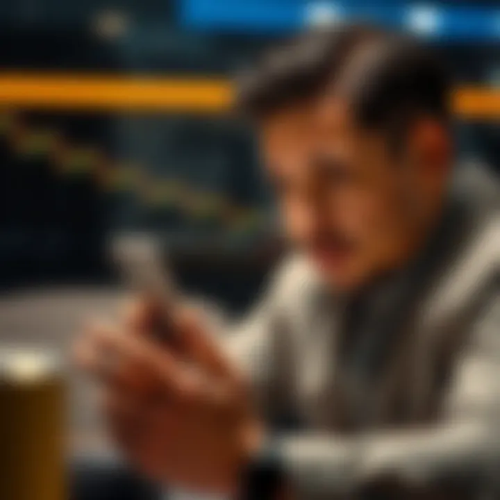 Investor analyzing CTC Coin investment strategy