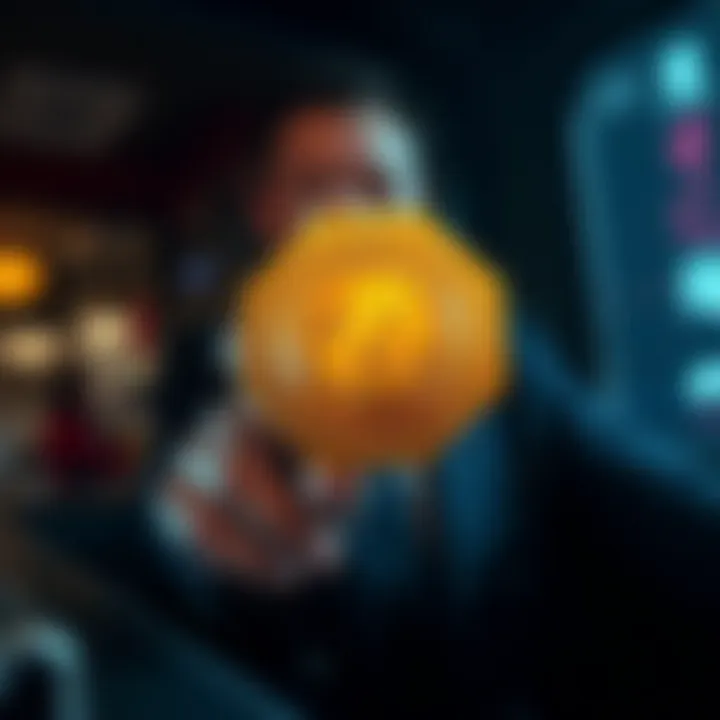 Conceptual representation of Kimchi Coin in cryptocurrency market