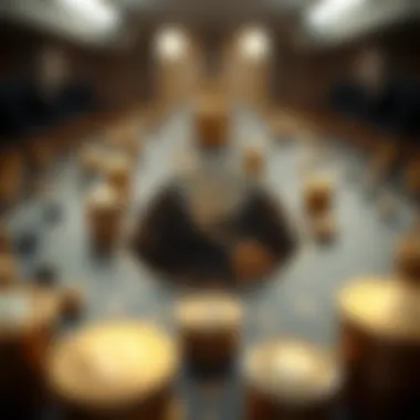 An infographic showcasing the complexities of the cryptocurrency ecosystem