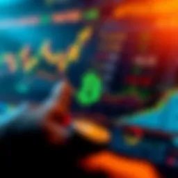 Cryptocurrency market overview illustration