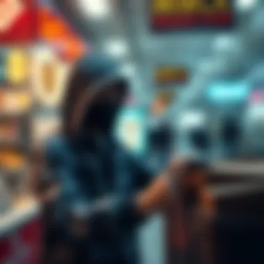 Visual representation of secure transactions