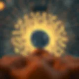 Symbolic representation of Kusama Coin's innovative blockchain technology