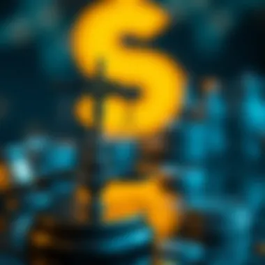 Conceptual graphic of legal and ethical considerations in crypto