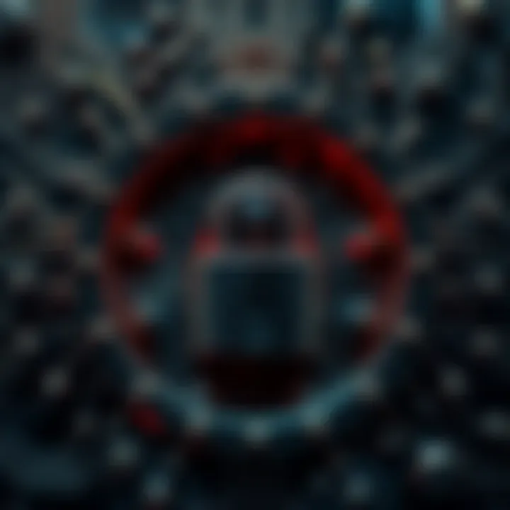 Understanding the Lockup Mechanism Conceptual representation of the lockup mechanism in cryptocurrency