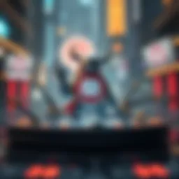 Conceptual representation of Loot NFTs in digital space