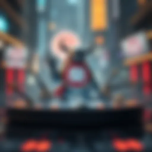 Conceptual representation of Loot NFTs in digital space