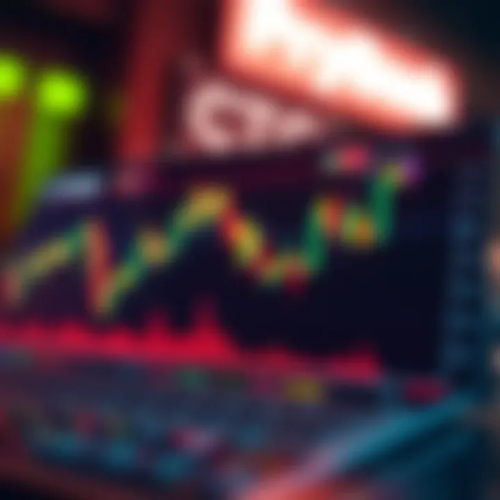 Graph depicting market analysis for CTC Coin