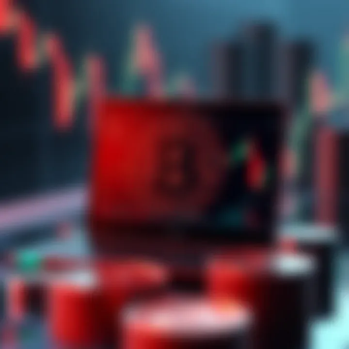 Visualization of market sentiment analysis related to Bitcoin