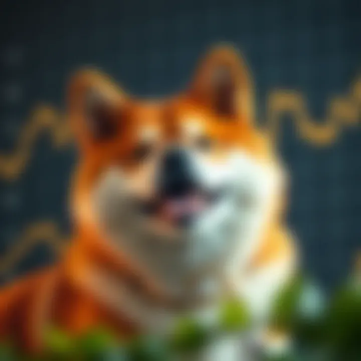 Market trend graph showcasing Shiba Inu price changes