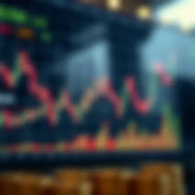 Analyzing Cryptocurrency Market Trends Graph showing fluctuations in cryptocurrency market trends