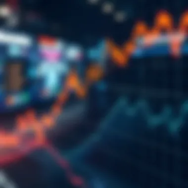 Graph showing market volatility and opportunities