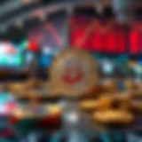 Visual representation of meme coin trading dynamics