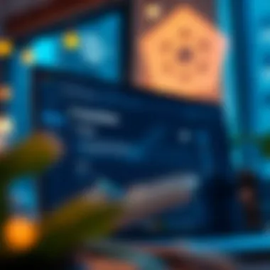 MetaMask Desktop Interface User interface of MetaMask wallet on a desktop screen