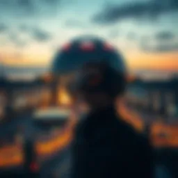 Visual representation of the metaverse concept