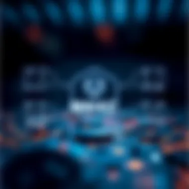 Diagram depicting the relationship between blockchain technology and Mexc