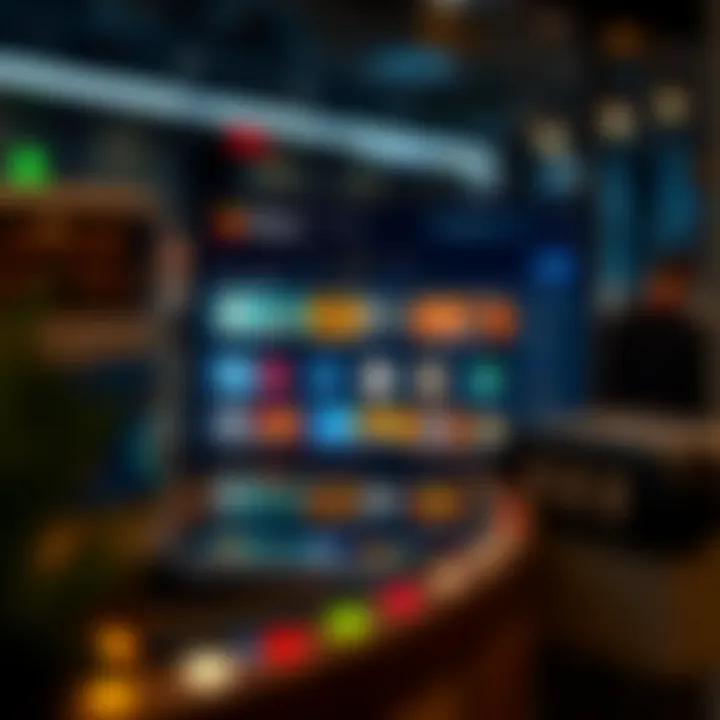 A visual representation of the Mexc platform interface showcasing cryptocurrency listings