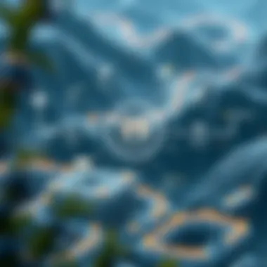 Illustration showing the ecosystem of Mina Protocol and its components