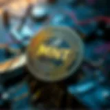 Visual representation of MNT coin's technological foundation