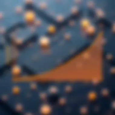 Graph showcasing the relationship between network size and transaction efficiency