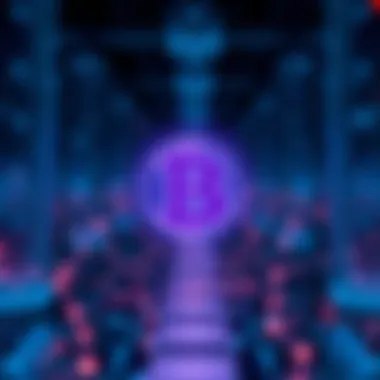 Visualizing the blockchain technology