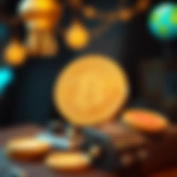 Digital art showcasing NFT examples