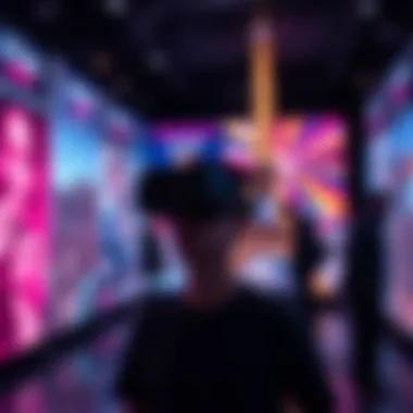 The Future of Art: Virtual Reality and NFTs in Paris An immersive virtual reality experience highlighting NFTs