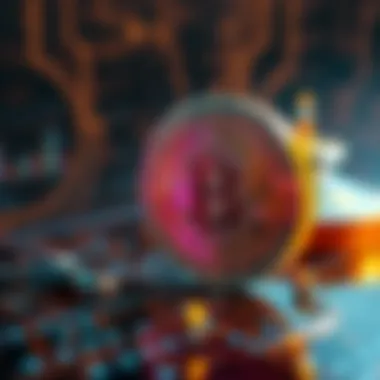 Understanding Numerical Encryption in Crypto Conceptual representation of numerical encryption in cryptocurrency