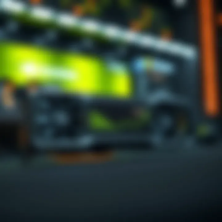 Infographic detailing the technological advancements linked to RTX 3080