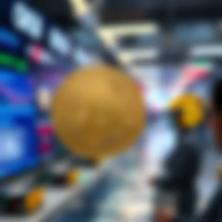 Exploring Trading Dynamics of OKB Coin in Exchanges Illustration of trading activities involving OKB Coin