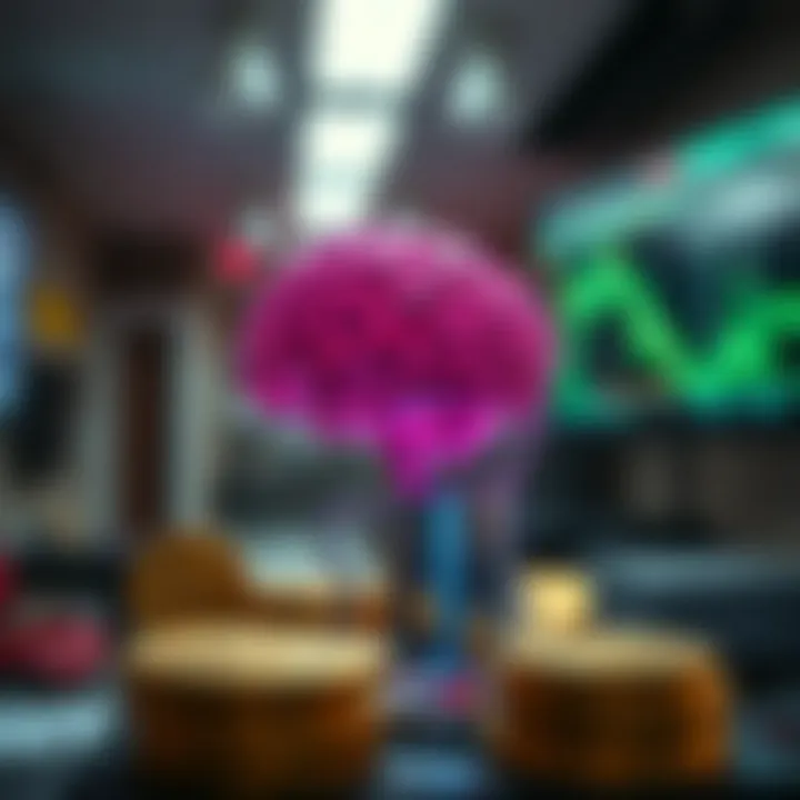 Visual representation of psychological factors in trading